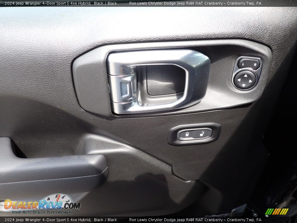 Door Panel of 2024 Jeep Wrangler 4-Door Sport S 4xe Hybrid Photo #15