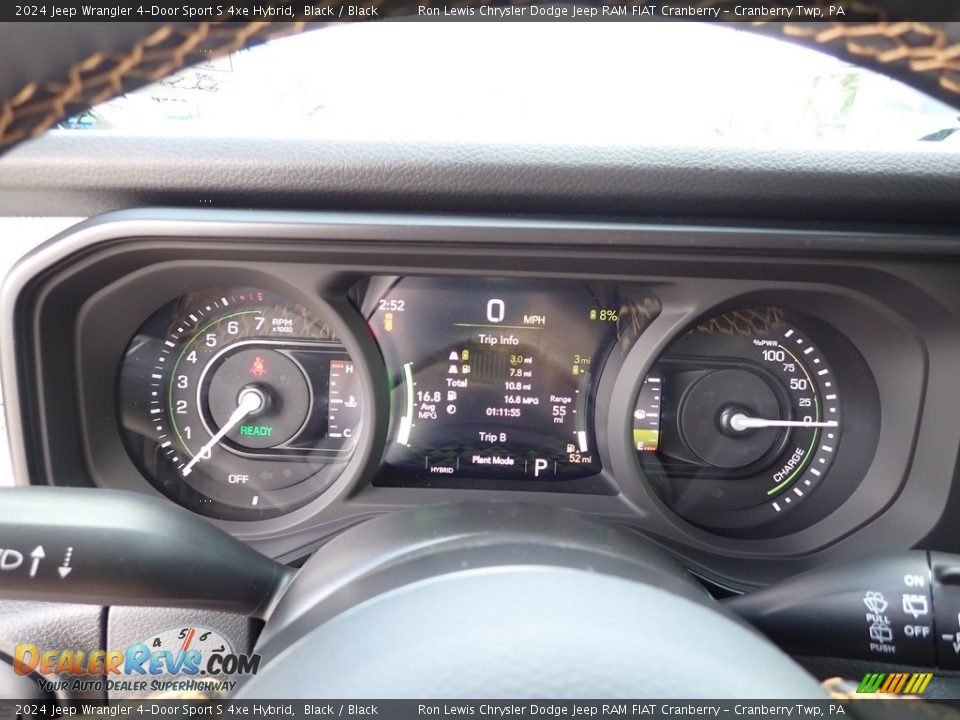 2024 Jeep Wrangler 4-Door Sport S 4xe Hybrid Gauges Photo #17