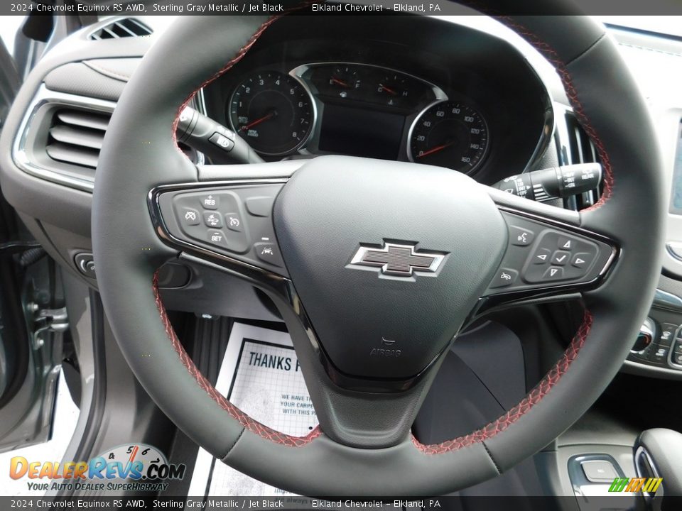 2024 Chevrolet Equinox RS AWD Steering Wheel Photo #24