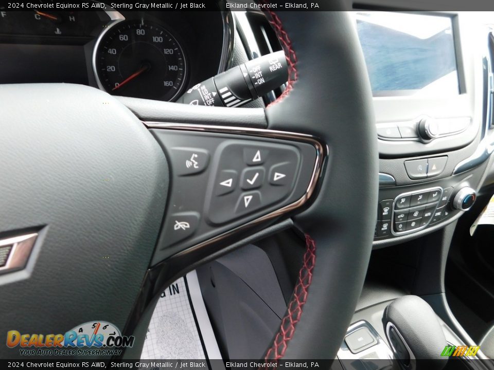 2024 Chevrolet Equinox RS AWD Steering Wheel Photo #25