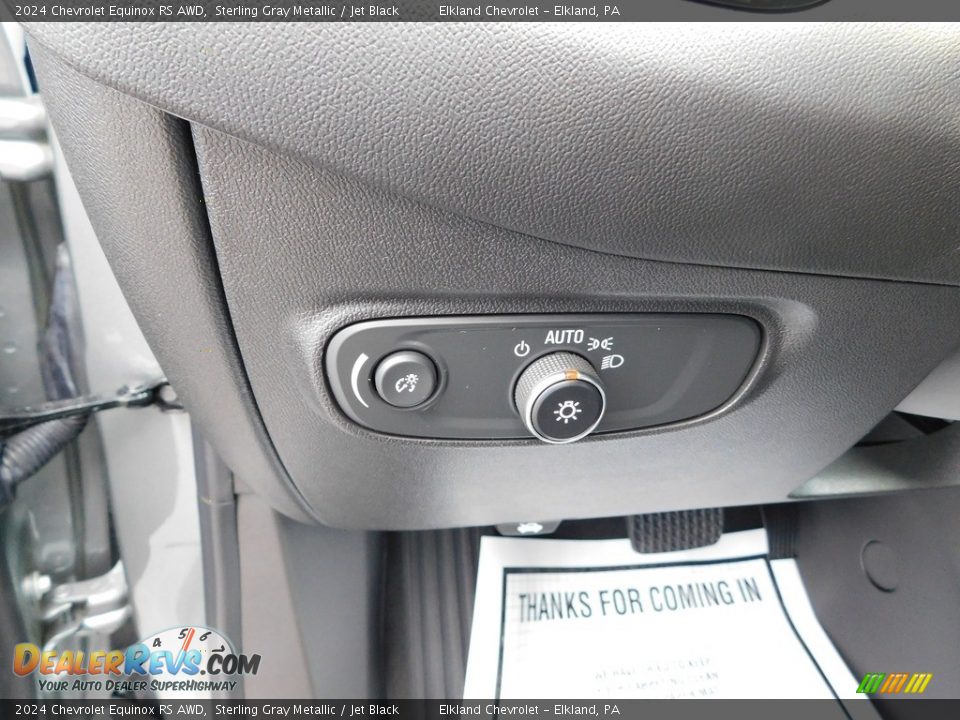 Controls of 2024 Chevrolet Equinox RS AWD Photo #27