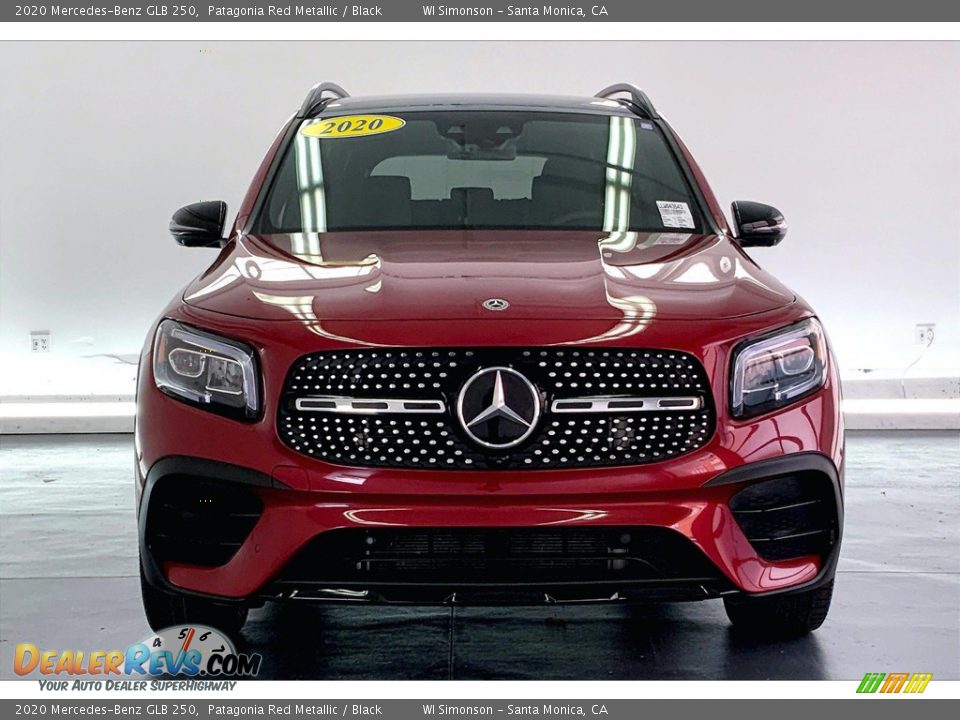 2020 Mercedes-Benz GLB 250 Patagonia Red Metallic / Black Photo #2