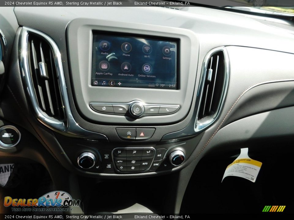 2024 Chevrolet Equinox RS AWD Sterling Gray Metallic / Jet Black Photo #30