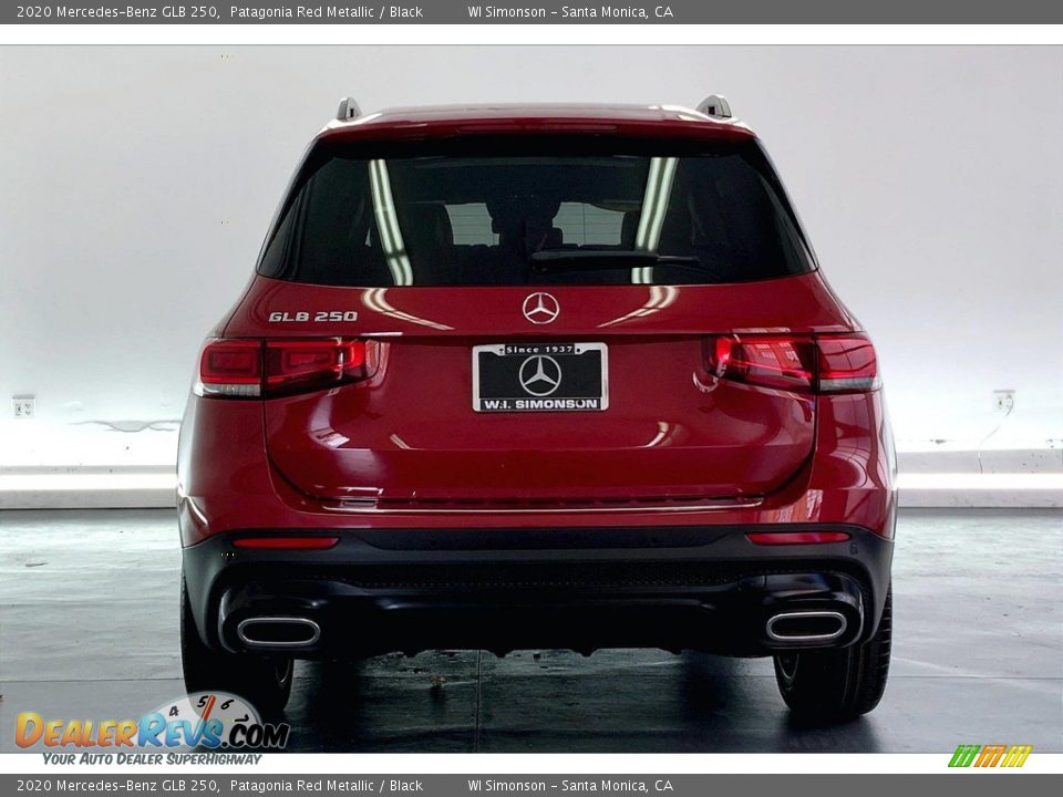 2020 Mercedes-Benz GLB 250 Patagonia Red Metallic / Black Photo #3