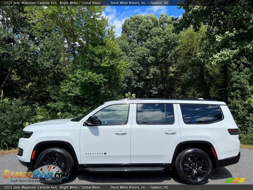 Bright White 2023 Jeep Wagoneer Carbide 4x4 Photo #1