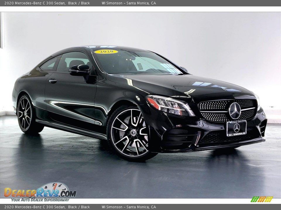 2020 Mercedes-Benz C 300 Sedan Black / Black Photo #34