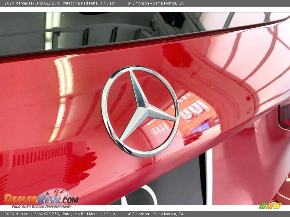 2020 Mercedes-Benz GLB 250 Patagonia Red Metallic / Black Photo #7