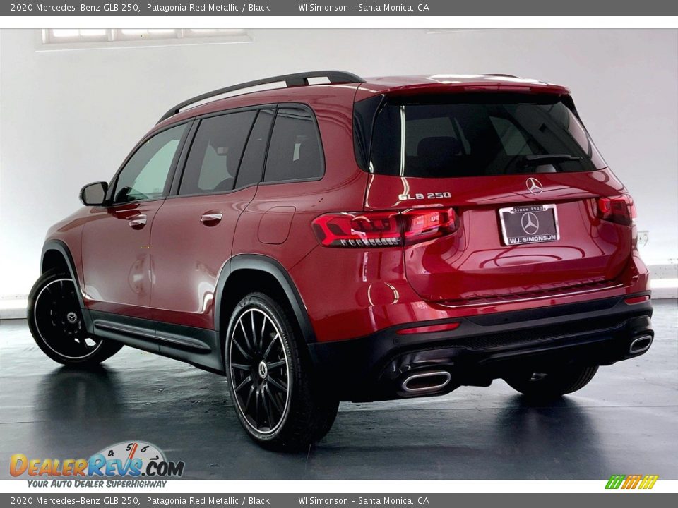 2020 Mercedes-Benz GLB 250 Patagonia Red Metallic / Black Photo #10