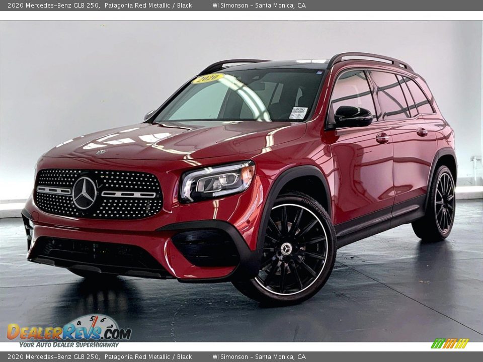 2020 Mercedes-Benz GLB 250 Patagonia Red Metallic / Black Photo #12