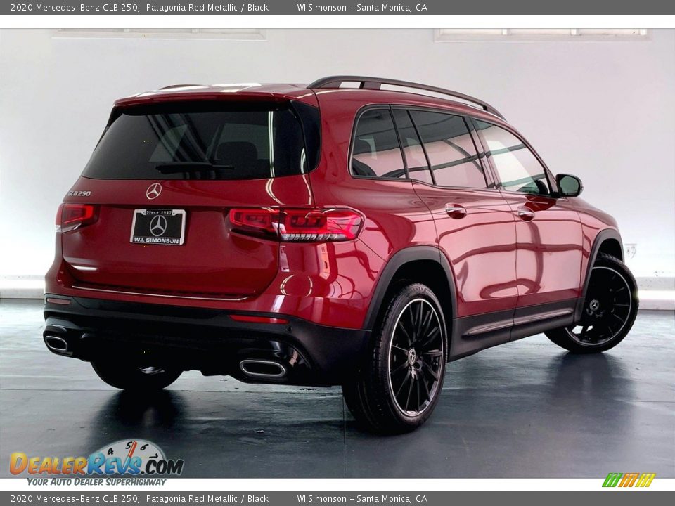 2020 Mercedes-Benz GLB 250 Patagonia Red Metallic / Black Photo #13