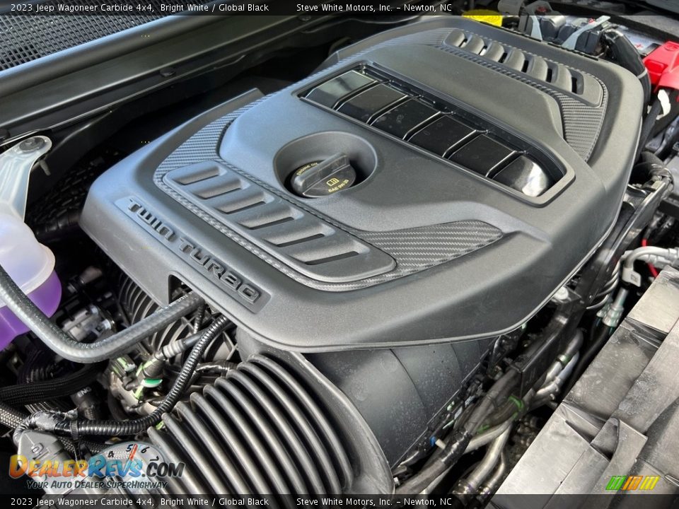 2023 Jeep Wagoneer Carbide 4x4 3.0 Liter Twin-Turbocharged DOHC 24-Valve VVT Hurricane Inline 6 Cylinder Engine Photo #11