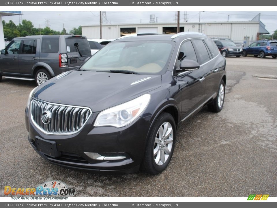 2014 Buick Enclave Premium AWD Cyber Gray Metallic / Cocaccino Photo #1