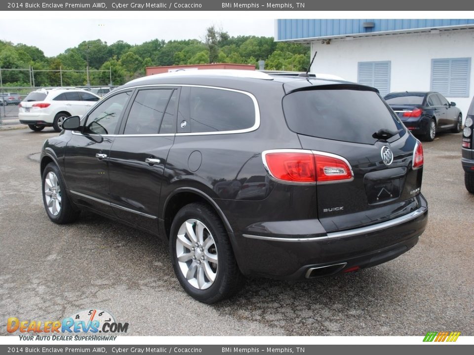 Cyber Gray Metallic 2014 Buick Enclave Premium AWD Photo #3