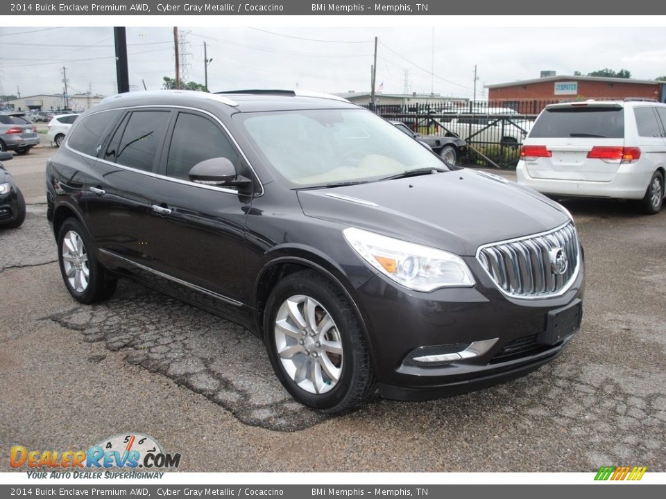 Front 3/4 View of 2014 Buick Enclave Premium AWD Photo #7
