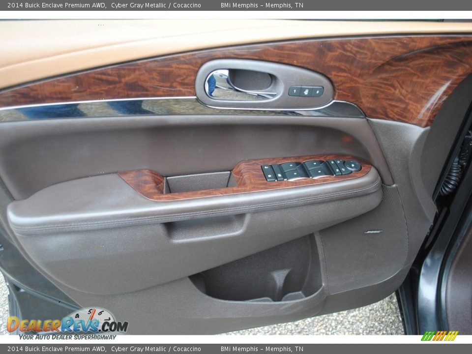 2014 Buick Enclave Premium AWD Cyber Gray Metallic / Cocaccino Photo #10