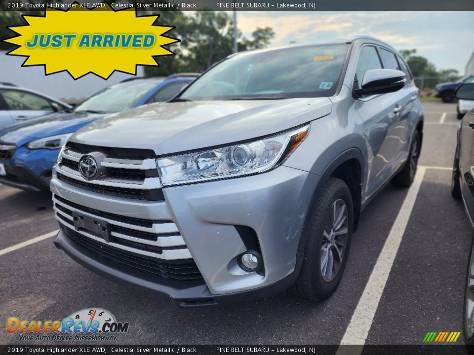 2019 Toyota Highlander XLE AWD Celestial Silver Metallic / Black Photo #1