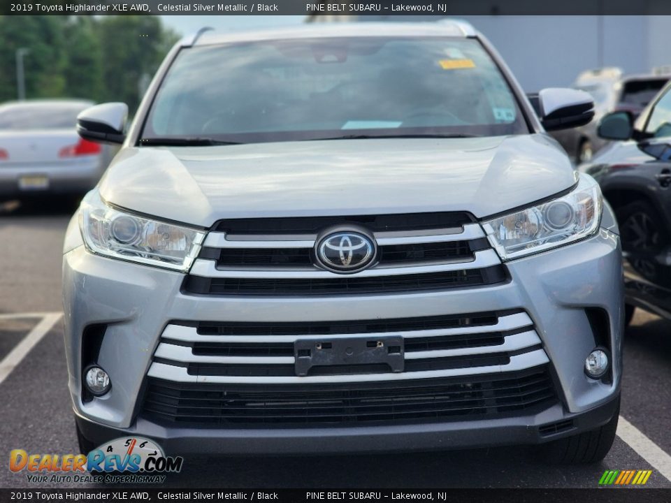 2019 Toyota Highlander XLE AWD Celestial Silver Metallic / Black Photo #2