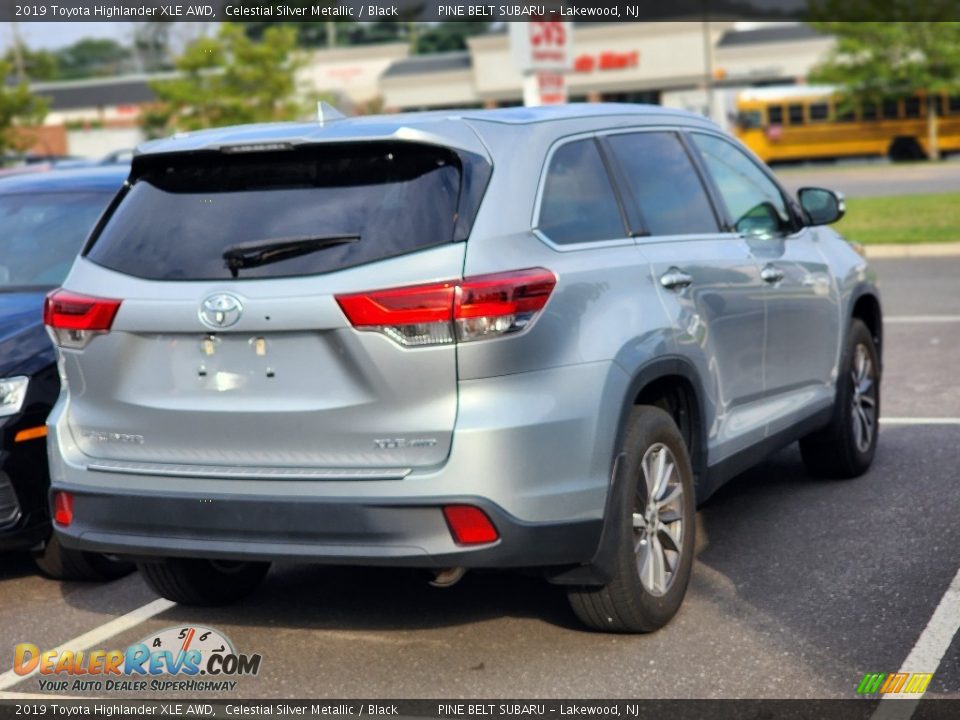 2019 Toyota Highlander XLE AWD Celestial Silver Metallic / Black Photo #3