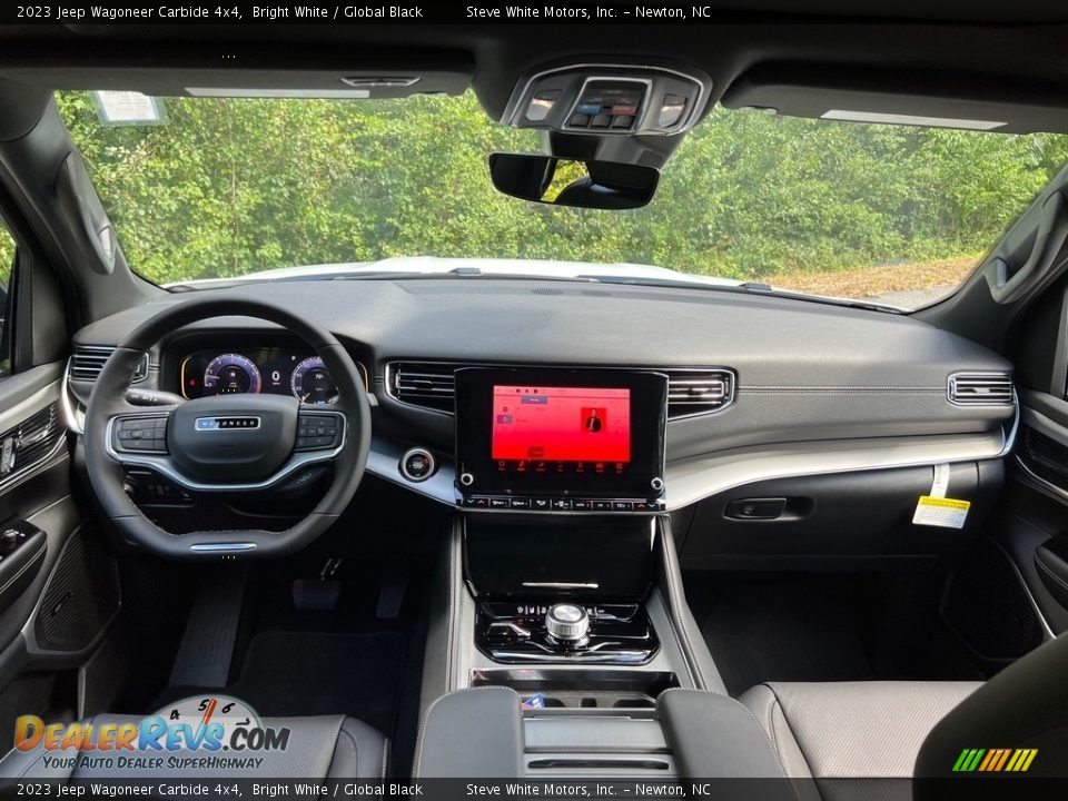 Dashboard of 2023 Jeep Wagoneer Carbide 4x4 Photo #26