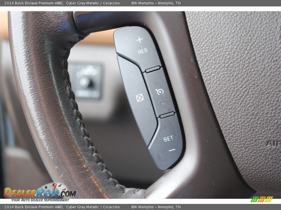 2014 Buick Enclave Premium AWD Cyber Gray Metallic / Cocaccino Photo #13