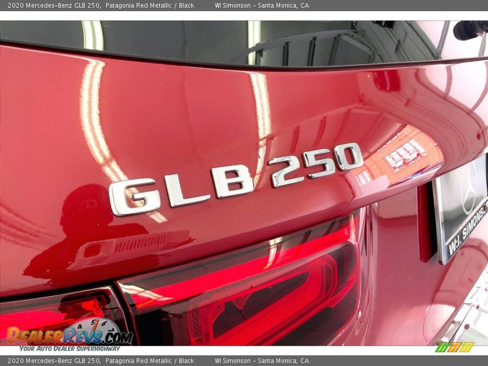 2020 Mercedes-Benz GLB 250 Patagonia Red Metallic / Black Photo #31