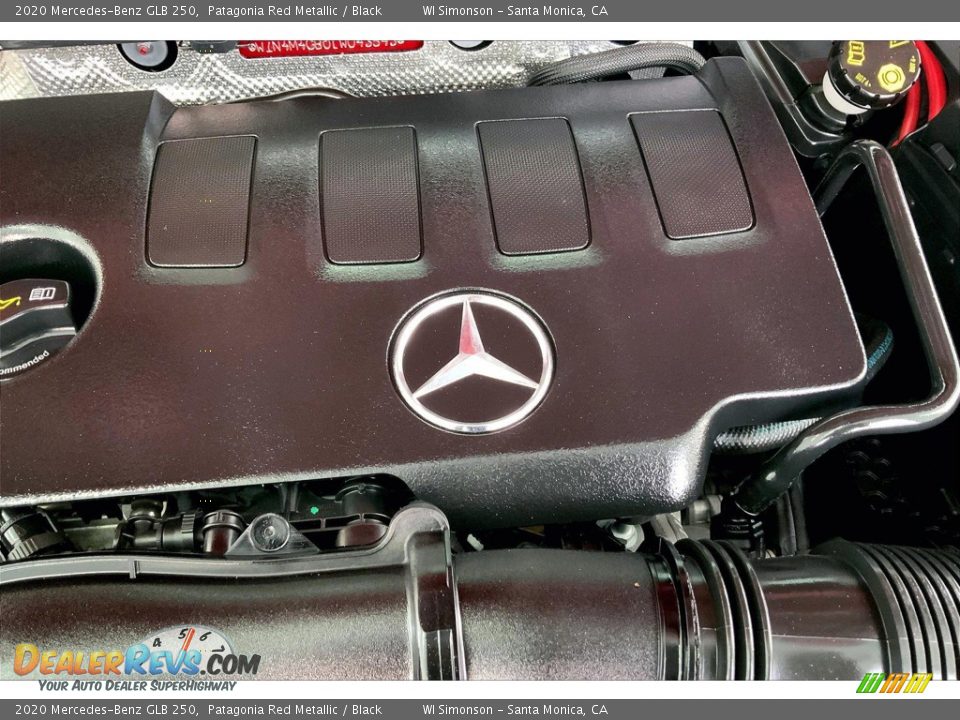 2020 Mercedes-Benz GLB 250 Patagonia Red Metallic / Black Photo #32