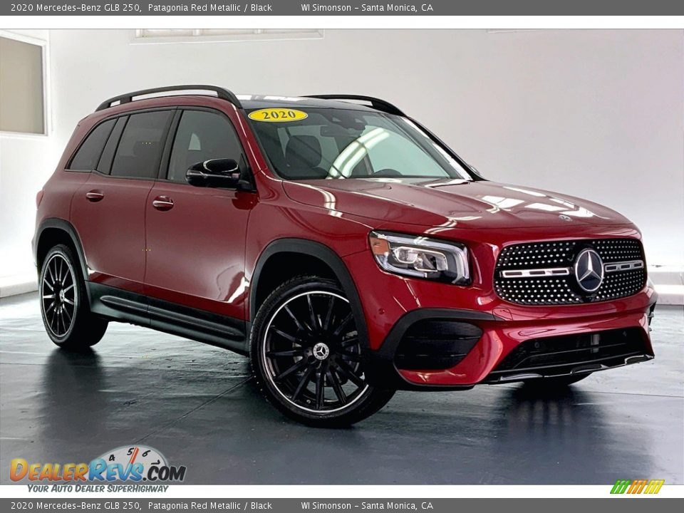 2020 Mercedes-Benz GLB 250 Patagonia Red Metallic / Black Photo #34