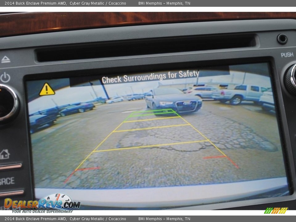 2014 Buick Enclave Premium AWD Cyber Gray Metallic / Cocaccino Photo #18