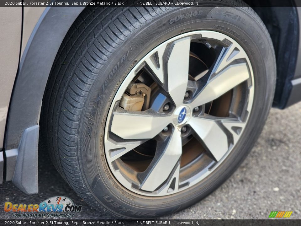 2020 Subaru Forester 2.5i Touring Sepia Bronze Metallic / Black Photo #5