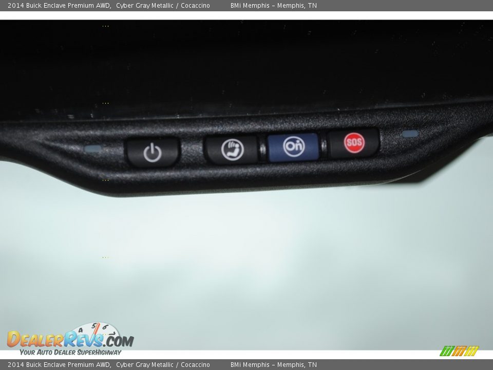 2014 Buick Enclave Premium AWD Cyber Gray Metallic / Cocaccino Photo #21