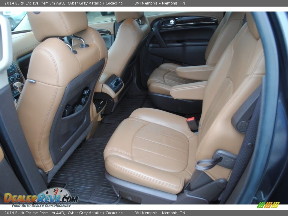 2014 Buick Enclave Premium AWD Cyber Gray Metallic / Cocaccino Photo #23