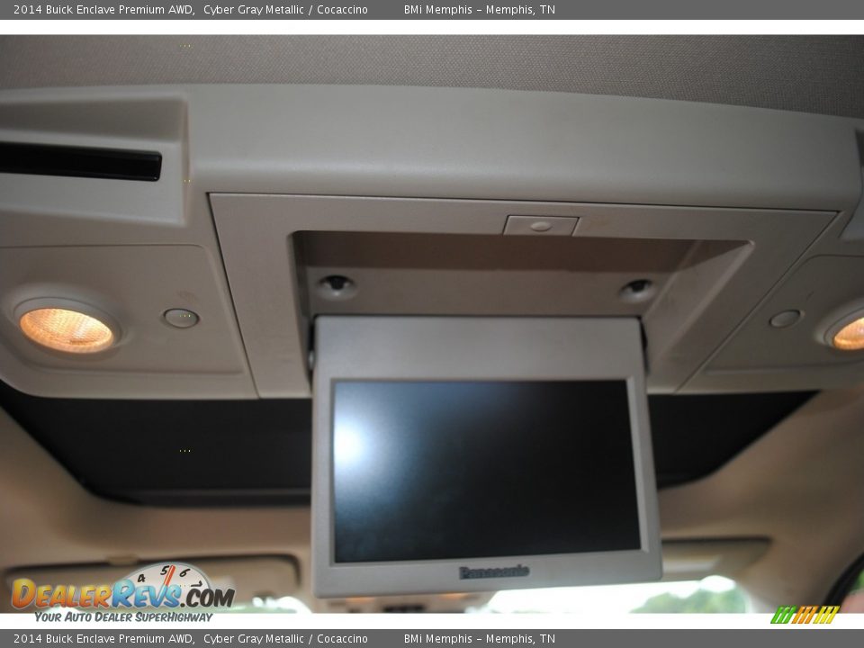 2014 Buick Enclave Premium AWD Cyber Gray Metallic / Cocaccino Photo #24