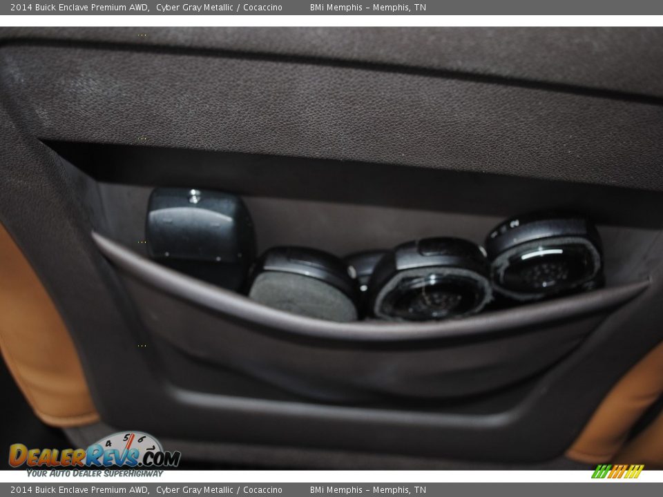 2014 Buick Enclave Premium AWD Cyber Gray Metallic / Cocaccino Photo #25