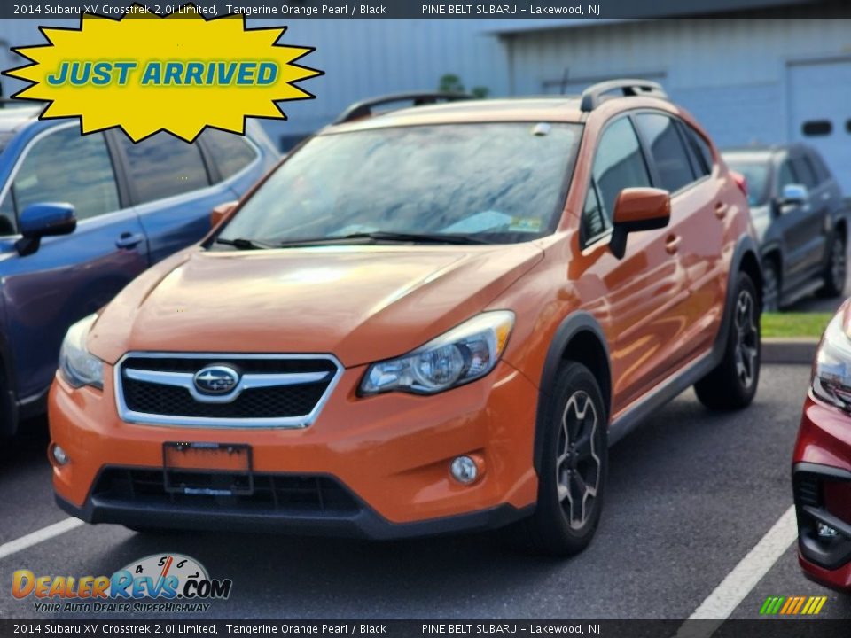 2014 Subaru XV Crosstrek 2.0i Limited Tangerine Orange Pearl / Black Photo #1