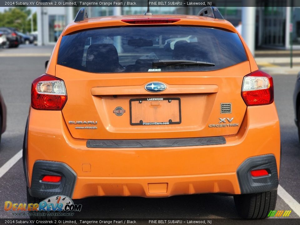 2014 Subaru XV Crosstrek 2.0i Limited Tangerine Orange Pearl / Black Photo #3