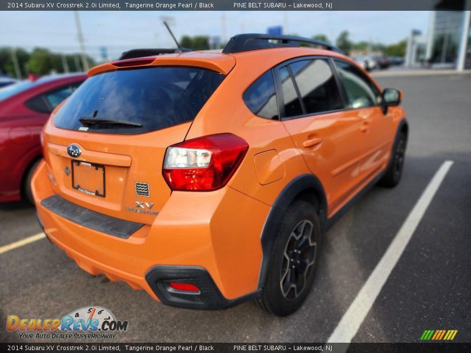 2014 Subaru XV Crosstrek 2.0i Limited Tangerine Orange Pearl / Black Photo #4