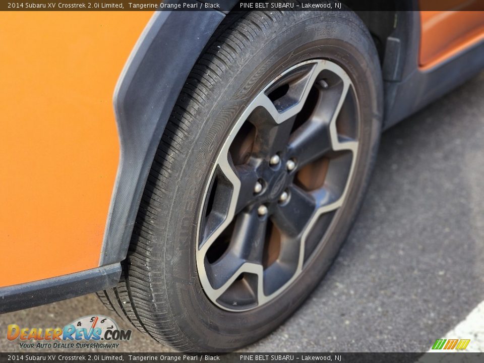 2014 Subaru XV Crosstrek 2.0i Limited Tangerine Orange Pearl / Black Photo #5