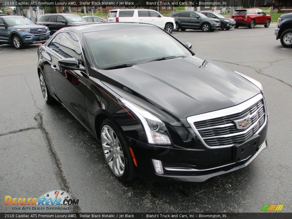 Stellar Black Metallic 2018 Cadillac ATS Premium Luxury AWD Photo #5