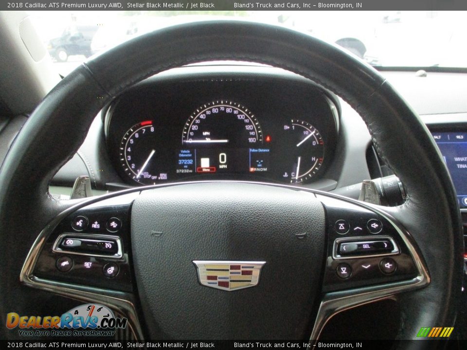 2018 Cadillac ATS Premium Luxury AWD Steering Wheel Photo #10