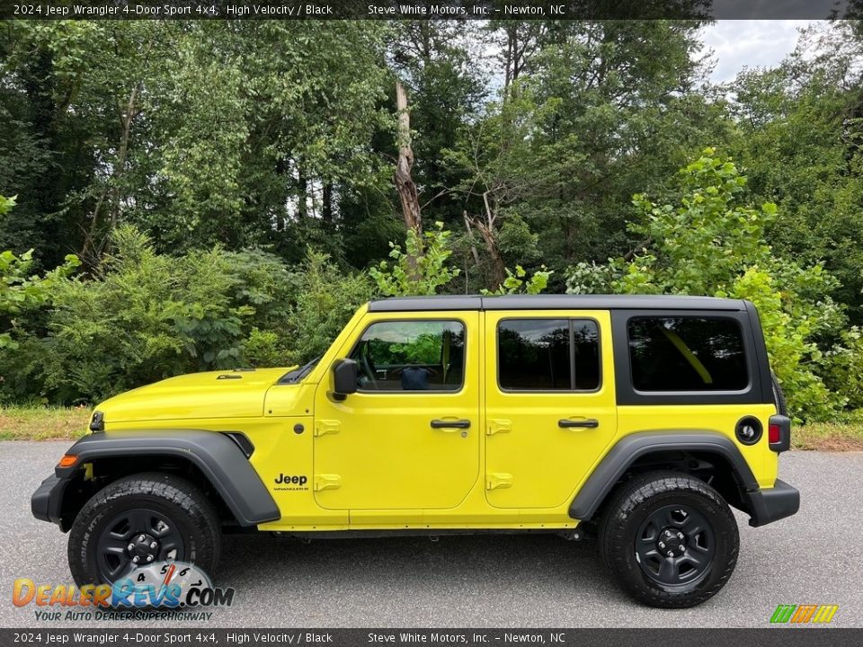 High Velocity 2024 Jeep Wrangler 4-Door Sport 4x4 Photo #1