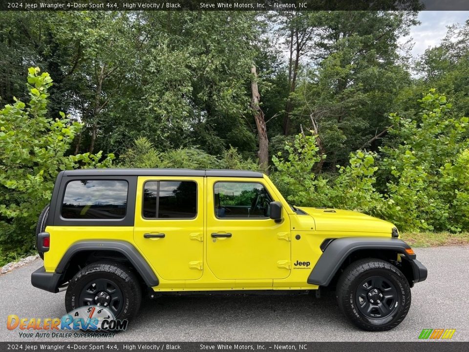 High Velocity 2024 Jeep Wrangler 4-Door Sport 4x4 Photo #5