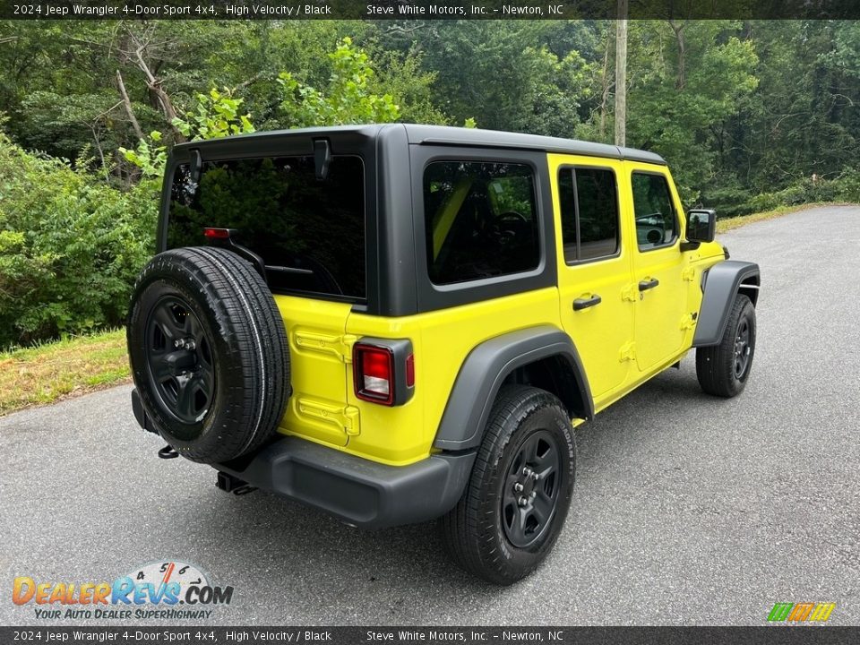 2024 Jeep Wrangler 4-Door Sport 4x4 High Velocity / Black Photo #6