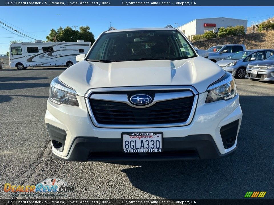 2019 Subaru Forester 2.5i Premium Crystal White Pearl / Black Photo #2