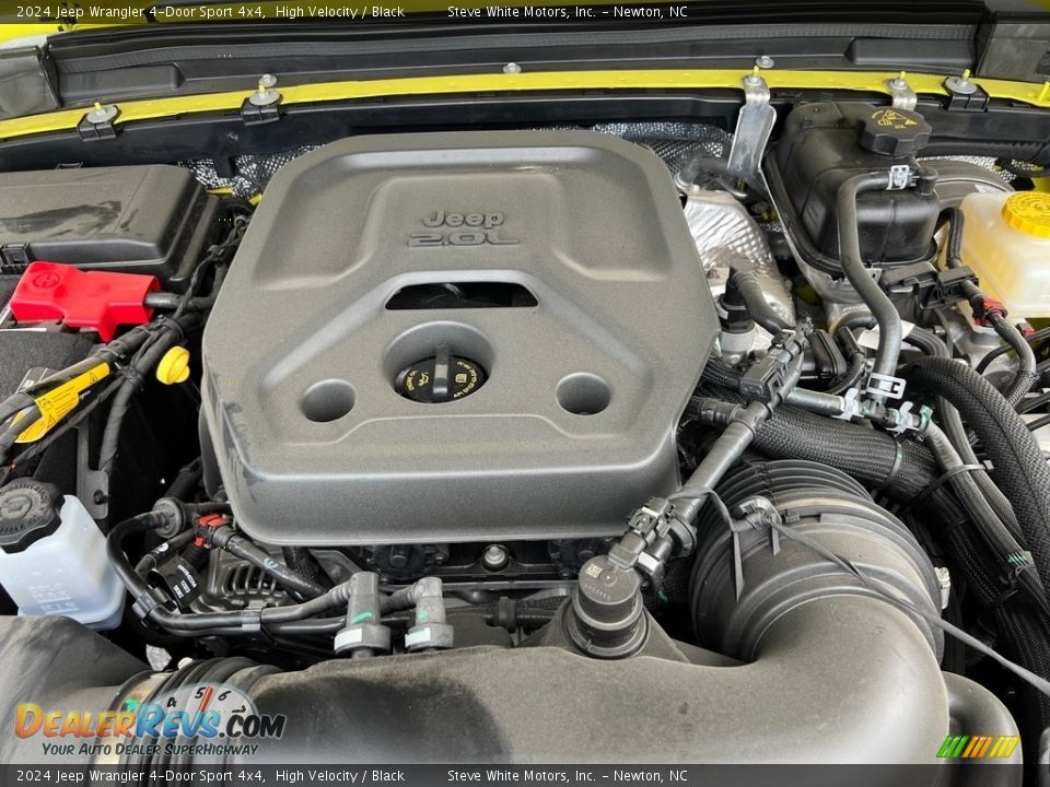2024 Jeep Wrangler 4-Door Sport 4x4 2.0 Liter Turbocharged DOHC 16-Valve VVT 4 Cylinder Engine Photo #9