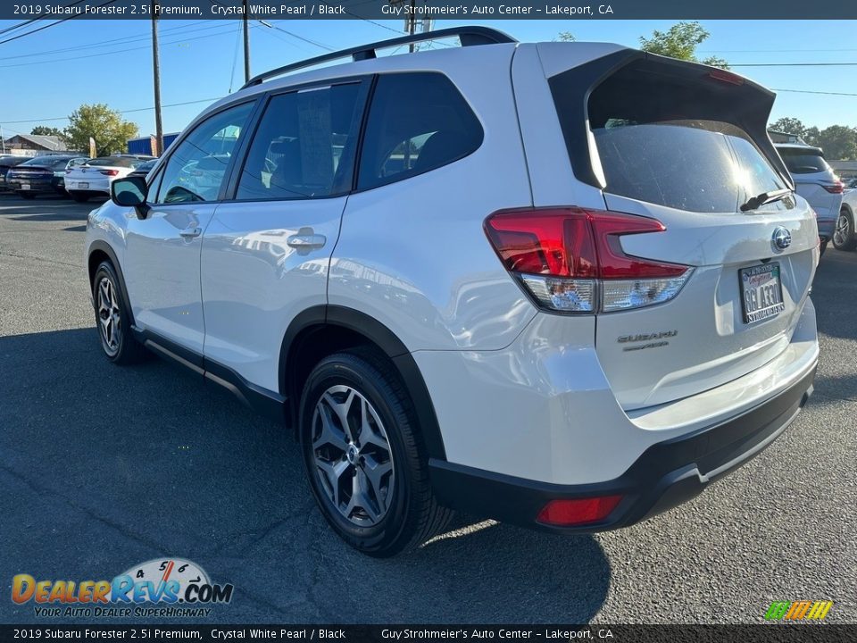 2019 Subaru Forester 2.5i Premium Crystal White Pearl / Black Photo #4