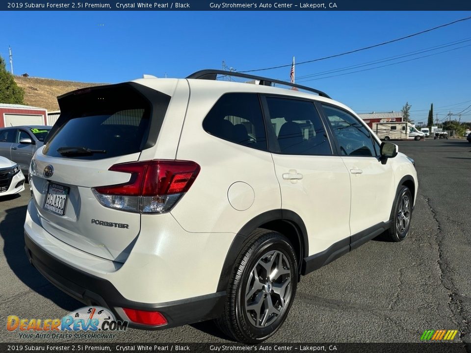 2019 Subaru Forester 2.5i Premium Crystal White Pearl / Black Photo #6