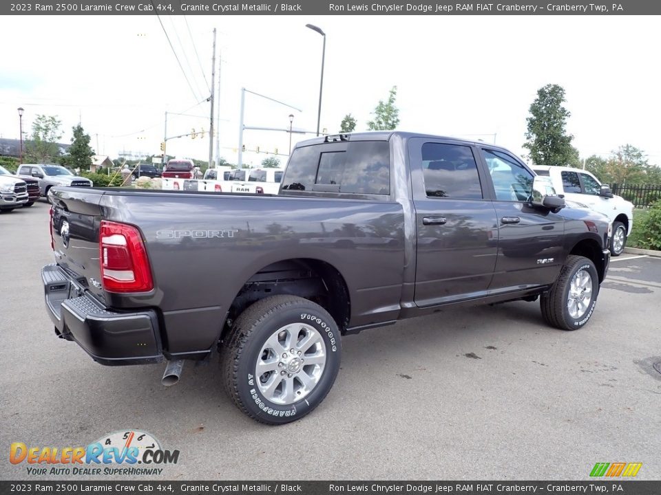 2023 Ram 2500 Laramie Crew Cab 4x4 Granite Crystal Metallic / Black Photo #9