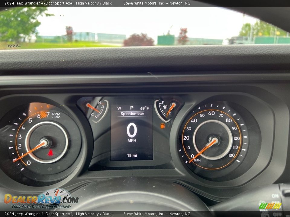 2024 Jeep Wrangler 4-Door Sport 4x4 Gauges Photo #19