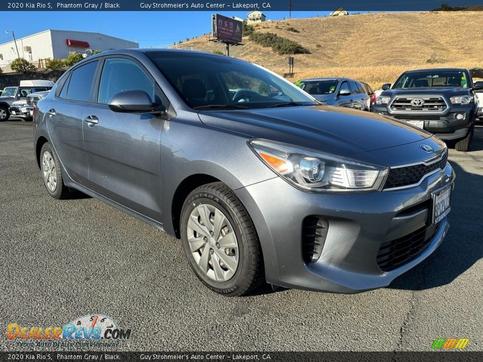 2020 Kia Rio S Phantom Gray / Black Photo #1