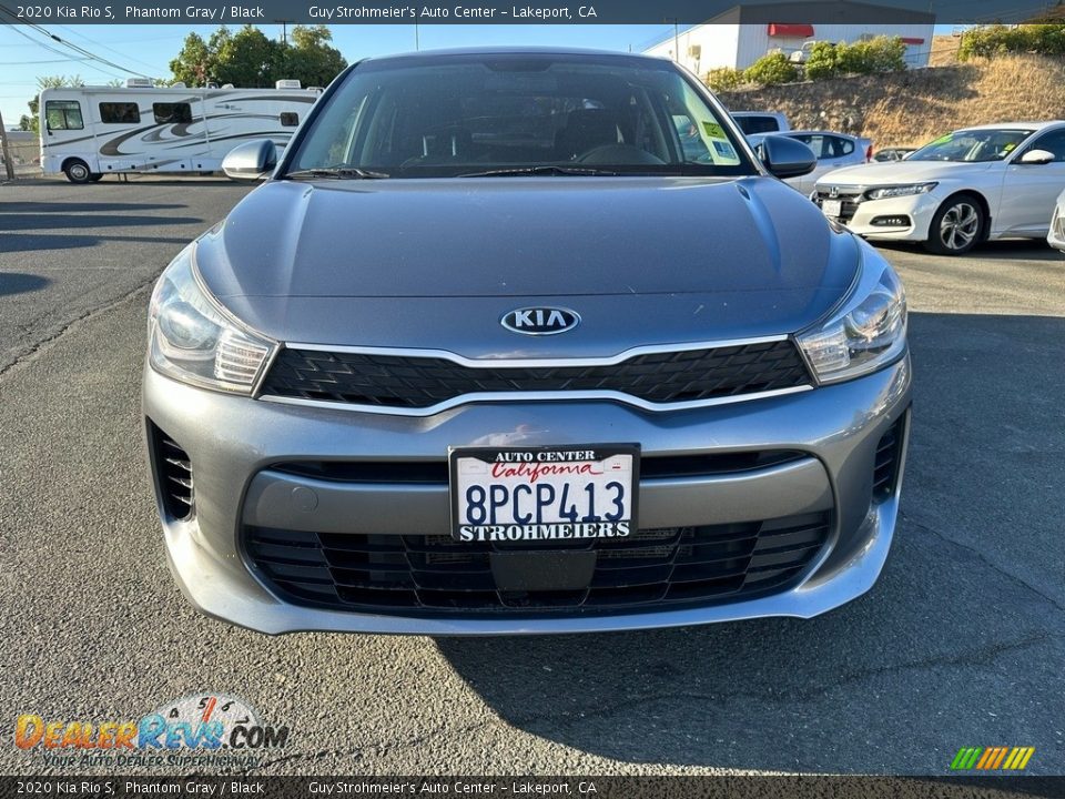 2020 Kia Rio S Phantom Gray / Black Photo #2